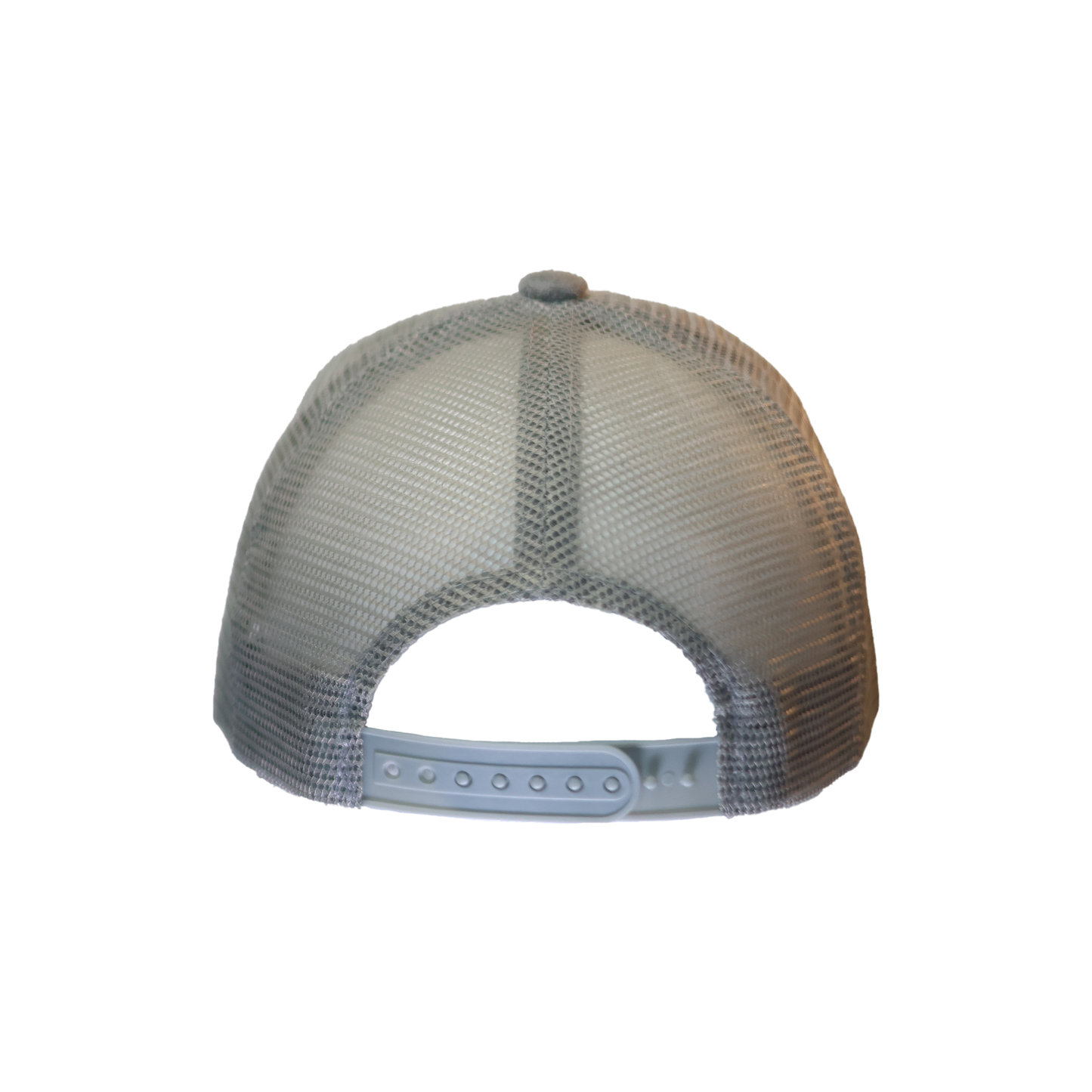Grey (Suede) “broken heart” Design Curved Cap